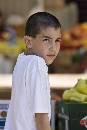 Boy in Pula Market (600Wx900H) - Boy in Market Place in Pula - 2008 