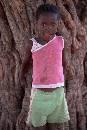 Girl Pink Shirt (800Wx1200H) - Girl in Pink Shirt - Zambian Village - 2010 