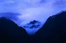 Mountain in Clouds (600Wx399H) - Peru - Machu Pichu - 2002 