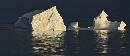 Night Arrow (1100Wx478H) - Night Arrow - Berg at 9pm - Drifting by Ship - Greenland - 2008 