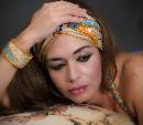 Pensive (1000Wx866H) - Pensive - Margarita Dodd - Belly Dancer - 2009 Amelia Island 