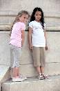 Two Young Girls (600Wx900H) - Two Young Girls in Square - Venice - 2008 