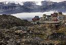 Village - Mountain (900Wx606H) - Village with Mountain Background - Greenland - 2008 