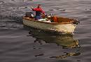 Waiving Fisherman (800Wx546H) - Waiving Fisherman - Illulissat - Greenland - 2008 