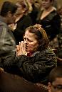Wom Black Coat (800Wx1200H) - Woman in Black Coat Praying - Day of the Dead - Church of the Visitation - 2009 