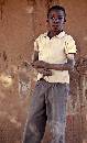Young Man  (725Wx1200H) - Young Man in Yellow Shirt - Zambia - 2010 